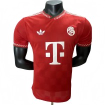 2025-26 Mens Bayern Munich Red Special Edition Player Version soccer jersey