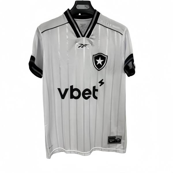 2025-26 Mens  Botafogo Third Away White Soccer Jersey