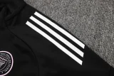 2025-26 Kids Inter Miami Black  Jacket Tracksuit