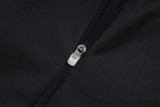 2025-26 Mens Argentina Black Jacket Tracksuit