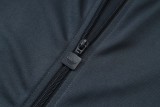 2025-26 Mens Argentina dark gray Retro version  Jacket Tracksuit