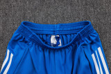2025-26 Mens Real Madrid blue vest Training Short Suit