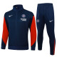 2025-26 Mens PSG red  blue Jacket Tracksuit suit