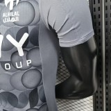 2025-26 Mens Al-Hilal third away  grey Player version soccer jersey