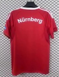 2025-26  Mens  FC Nurnberg Third Away Red FC Nürnberg soccer jersey