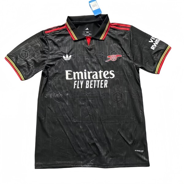 2025-26 Mens Arsenal black soccer Jersey