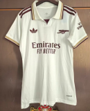 2025-26 Women  Arsenal white Third away  soccer Jersey