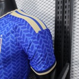 2026-27 Mens Italy home  Player version  blue soccer jersey