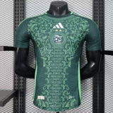 2025-26 Mens Algeria green Player  soccer Jersey