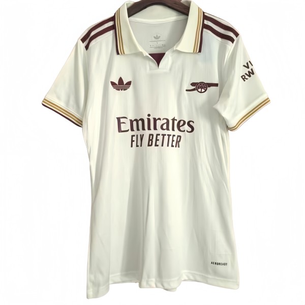 2025-26 Women  Arsenal white Third away  soccer Jersey