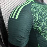 2025-26 Mens Algeria green Player  soccer Jersey