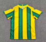 2025-26 Mens West Bromwich  away Yellow Green soccer jersey