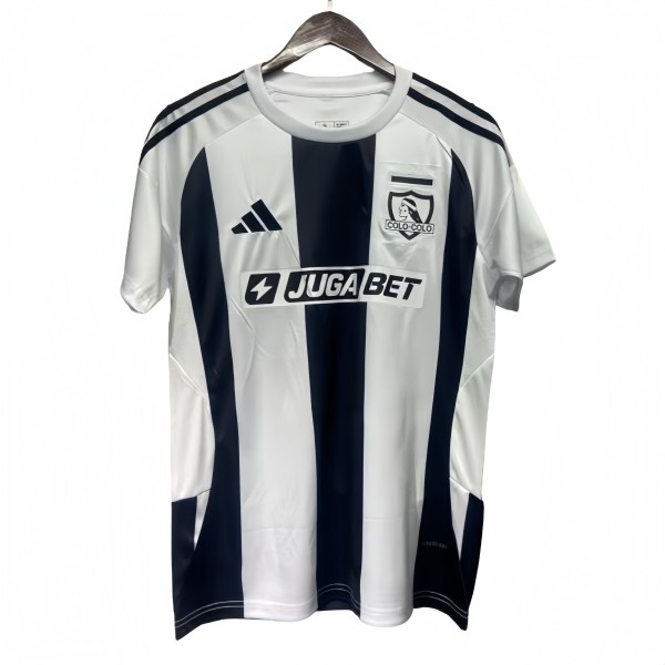 2025-26 Mens Colo-Colo white black soccer jersey