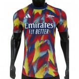 2025-26  Mens Arsenal Yellow Red Player version soccer Jersey