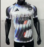 2025-26  Mens Arsenal White Purple  Player version soccer Jersey