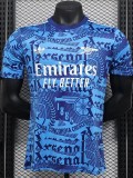 2025-26  Mens Arsenal Blue Special Edition Player soccer Jersey