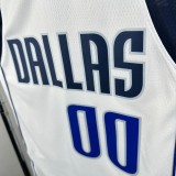 22-23 Dallas Mavericks CHRISTIE #00 White Top Quality Hot Pressing NBA Jersey