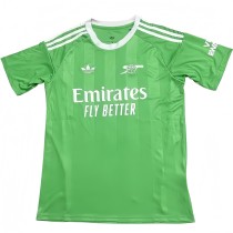 2025-26 Mens Arsenal Green Goalkeeper Soccer  jersey