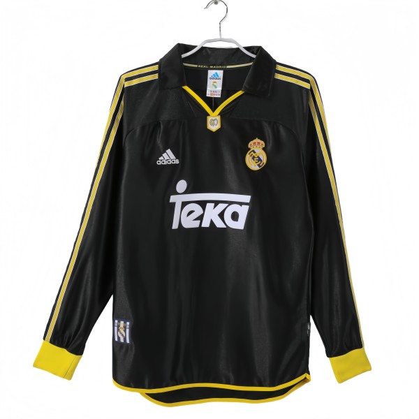 1999-2001 Retro Real Madrid away long sleeve Jersey