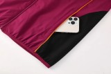 2025-26 Mens cheap  Roma Jujube Red  windbreaker