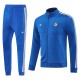 2025-26 Mens Real Madrid Colorful Blue  Jacket Training Suit
