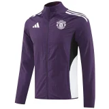 2025-26 Mens Manchester United Purple  windbreaker