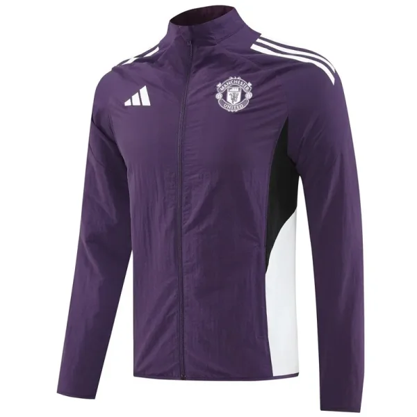 2025-26 Mens Manchester United Purple  windbreaker