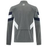 2025-26 Mens Real Madrid  Gray windbreaker