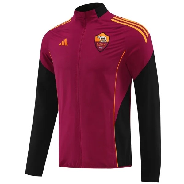 2025-26 Mens cheap  Roma Jujube Red  windbreaker