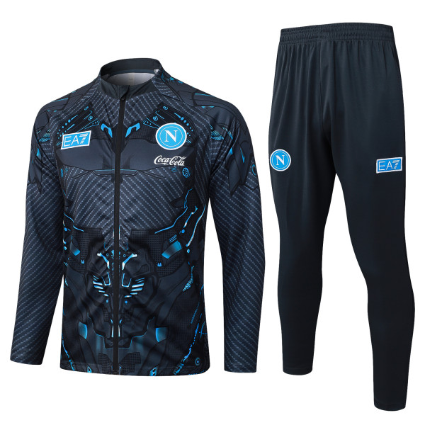 2025-26 Mens Napoli  dark gray Jacket Tracksuit