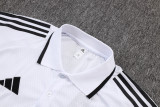 2025-26 Mens Manchester United white polo Tracksuit