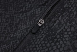 2025-26 Mens Barcelona black Jacket Tracksuit