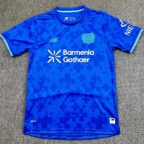 2025-26 Mens LeverKusen Third away blue Soccer Jersey