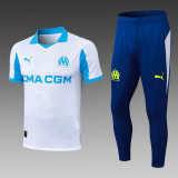 2025-26 Mens Marseille white Training Short Suit