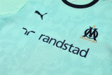 2025-26 Mens Marseille green Training Short Suit