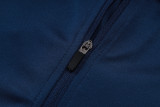 2025-26 Mens PSG blue Half Pull Tracksuit
