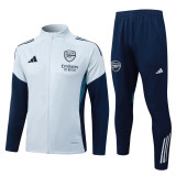 2025-26 Mens Arsenal Grey jacket Tracksuit suit