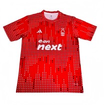 2025-26 Mens Nottingham Forest  red soccer Jersey