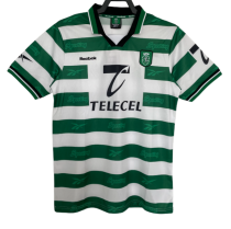 1999-00 Mens  Real Betis home Retro Soccer Jersey