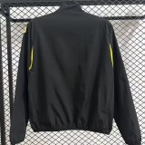 2025-26 Mens Fenerbahce Black  Windbreaker