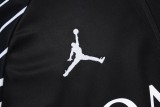 2025-26 Kids PSG black Half Pull Training suit
