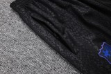 2025-26 Kids Barcelona Black  Half Pull Tracksuit