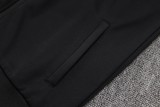 2025-26 Kids Barcelona Black Jacket Tracksuit suit