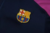 2025-26 Kids Barcelona Half Pull Training Purple