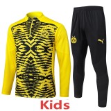 KIDS  Borussia Dortmund Half-pull Training Suit  2526         E993#
