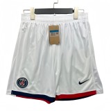 2025-26  Mens PSG  away white Shorts Pants
