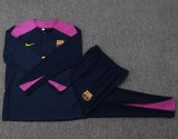 2025-26 Kids Barcelona Half Pull Training Purple