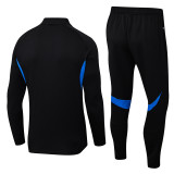 KIDS  Manchester United black Half-pull Training suit  2526