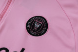 2025-26 Kids Inter Miami pink Half-pull  Training Suit