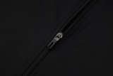 2025-26 Kids Real Madrid Jacket Black Training Suit
